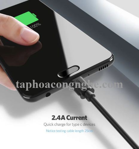 Ugreen 30162 3M màu đen Dây USB 2.0 sang Type-C truyền dữ liệu và sạc US141 30030162